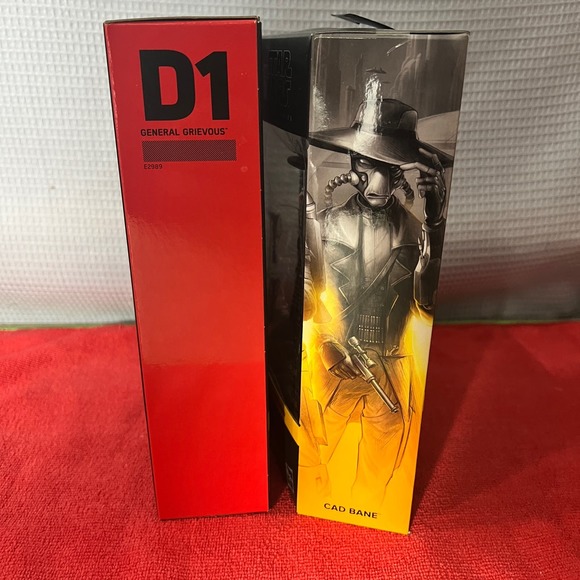 2x’s Star Wars Black Series Cad Bane & General Grevious Clone Wars Figure - Picture 7 of 8